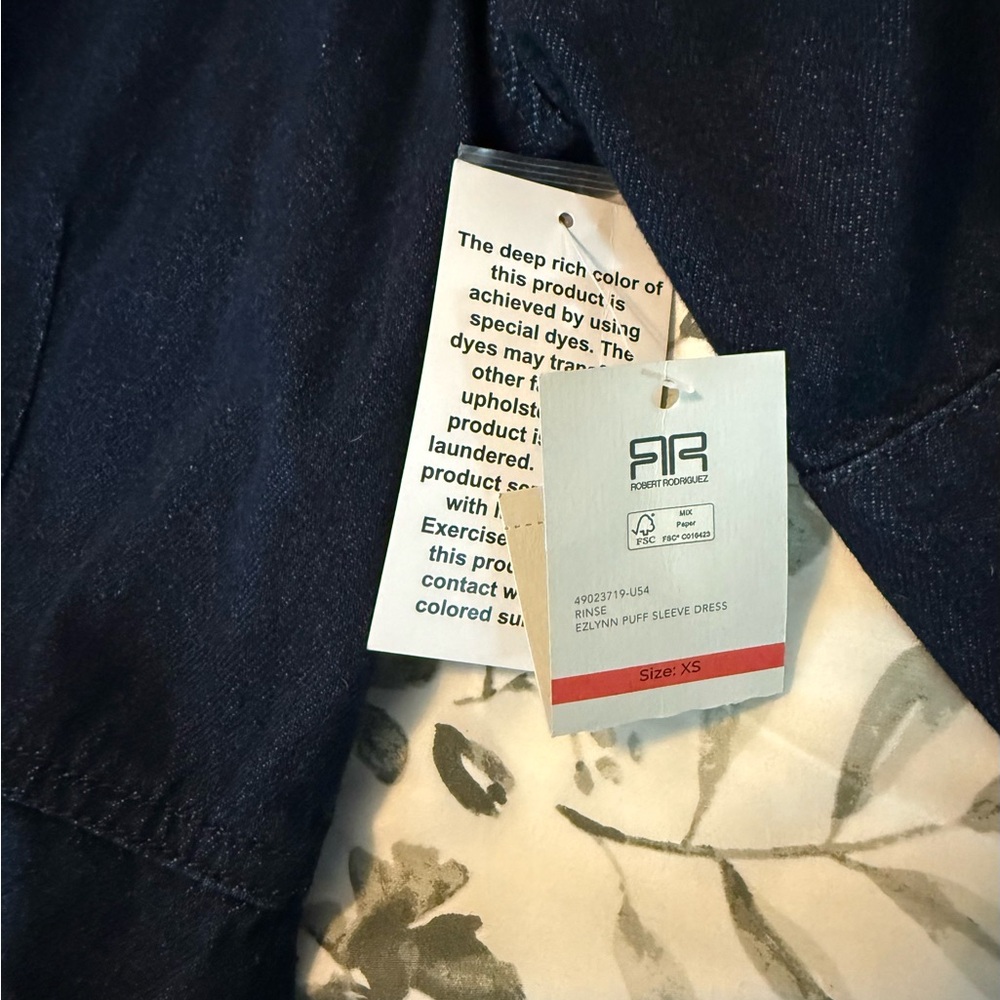 Robert Rodriguez Denim Mini Dress. - Picture 2 of 6